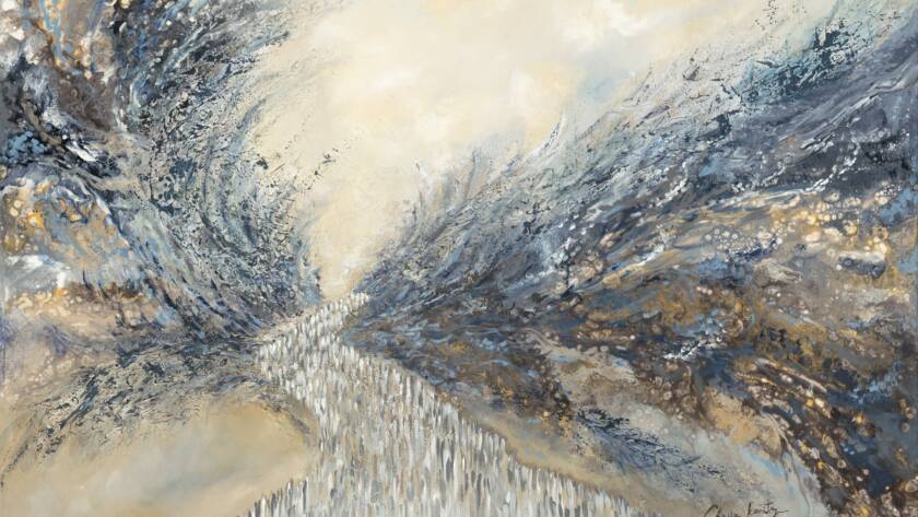 Contemporary Judaic painting by Chaya Koritz available to buy online